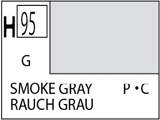 Краска водоразбавляемая художественная MR.HOBBY SMOKE GRAY (Глянцевая) 10мл. - фото 1
