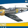 Склеиваемая пластиковая модель Bf 109E-1 Weekend. Масштаб 1:48