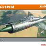 Склеиваемая пластиковая модель самолета MiG-21PFM. ProfiPACK. Масштаб 1:48