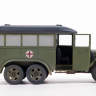 Склеиваемая пластиковая модель советский санитарный автобус. Масштаб 1:35