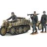 Склеиваемая пластиковая модель полугусеничный мотоцикл German Sd.Kfz.2 Kettenkraftrad. Масштаб 1:35