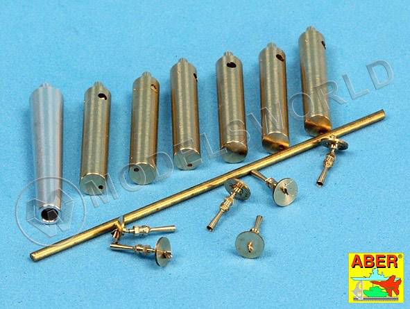 Металлические стволы Barrels for German WWI A7V Tank. Масштаб 1:35 (арт ...