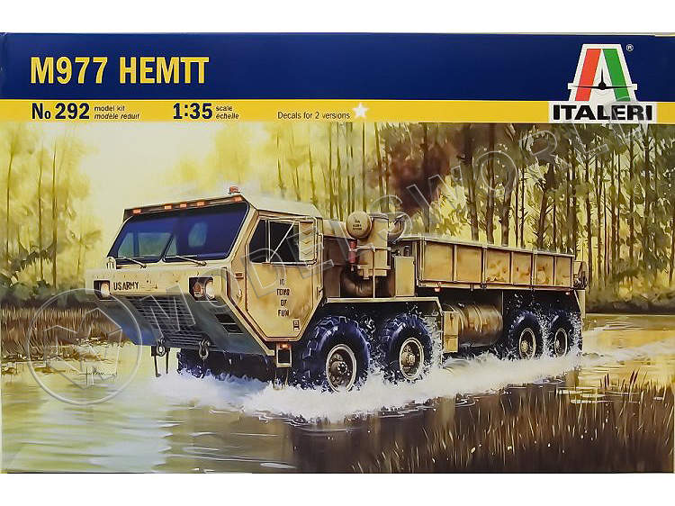 Склеиваемая пластиковая модель Американский грузовик M977 HEMTT. Масштаб 1:35 - фото 1