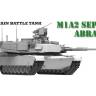 Склеиваемая пластиковая модель Американский основной боевой танк M1A2 SEP V2 Abrams. Масштаб 1:35