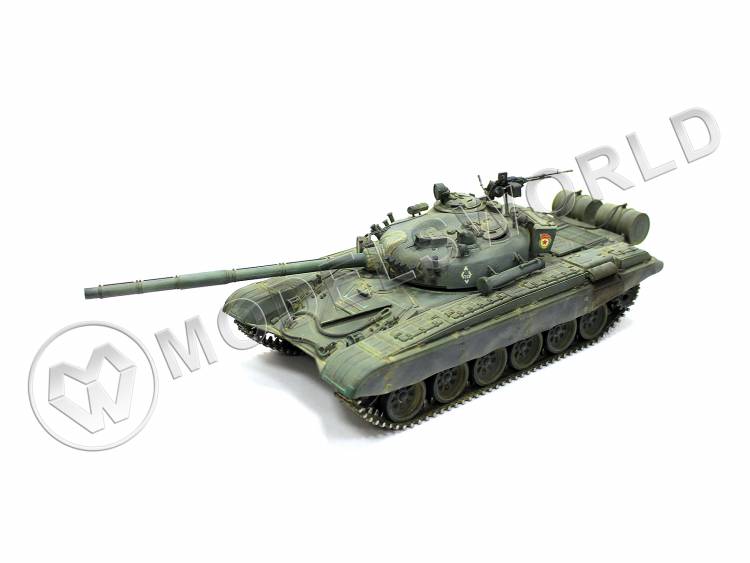 Готовая модель, российский танк Т-72 в масштабе 1:35 - фото 1