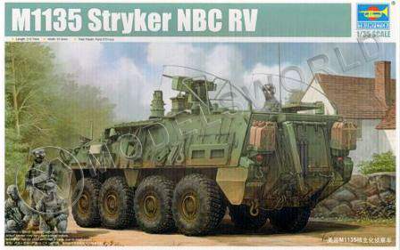 Склеиваемая пластиковая модель M1135 Stryker NBC RV. Масштаб 1:35 - фото 1