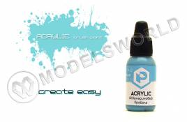 Акриловая краска Pacific88 Аквамариновый Крайола (Aquamarine Crayola), 10 мл