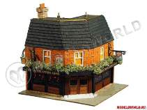 Набор для постройки архитектурного макета Деревенского дома №7 (Спорт-Бар). Масштаб 1:50
