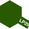 Лаковая матовая краска Tamiya LP-29 Olive Drab 2, 10 мл