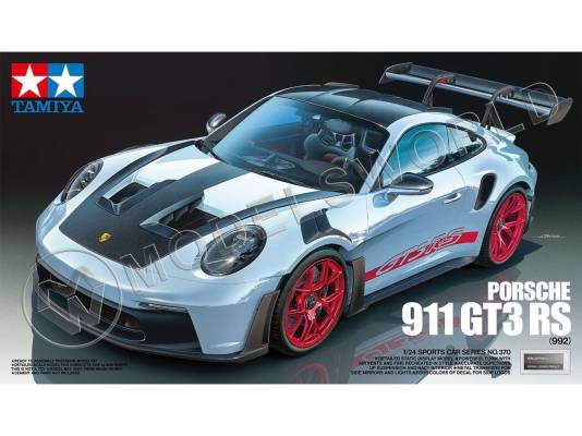 Склеиваемая пластиковая модель автомобиль Porsche 911 GT3 RS. Масштаб 1:24