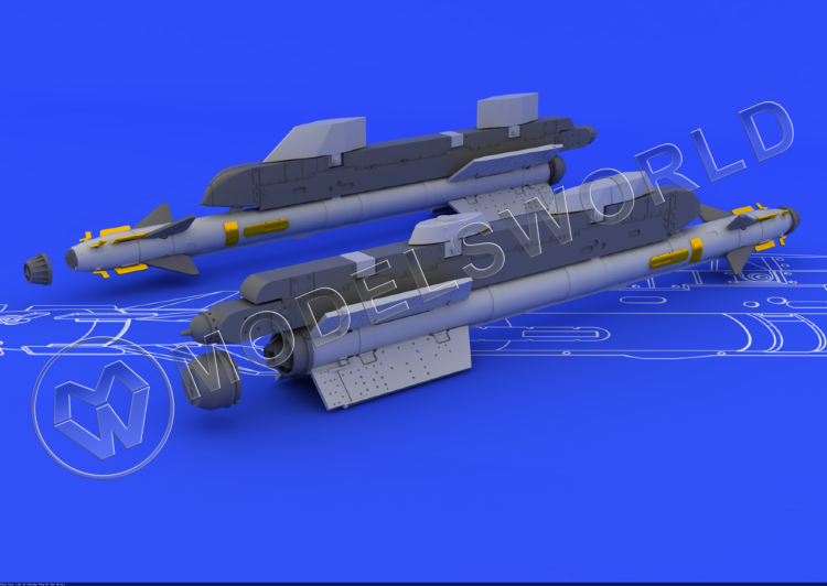 Комплект дополнений 1:48 Русские современные ракеты - фото 1