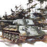 Склеиваемая пластиковая модель Советский танк T-34/76 образца 1941. Масштаб 1:35