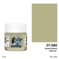 Спиртовая краска Jim Scale Грязно-белый (Deck tan), 10 мл