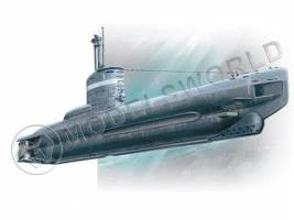 Склеиваемая пластиковая модель Германская подводная лодка, тип XXIII. Масштаб 1:144