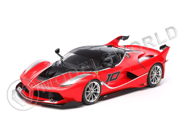 Склеиваемая пластиковая модель автомобиля Ferrari FXX K. Масштаб 1:24 - фото 1