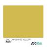 Акриловая лаковая краска AK Interactive Real Colors. Zinc Chromate Yellow. 10 мл
