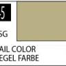 Краска на растворителе художественная MR.HOBBY С45 SAIL COLOR (Полу-глянцевая) 10мл.