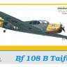Склеиваемая пластиковая модель самолета Bf 108B. Масштаб 1:48