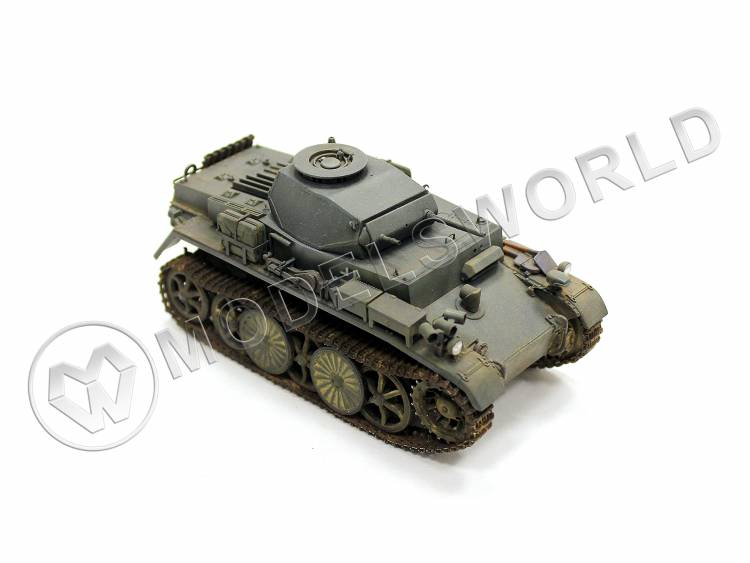 Готовая модель, немецкий авиадесантный танк  Pz.Kpfw I Ausf.C (VK 601) в масштабе 1:35 - фото 1
