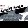 Склеиваемая пластиковая модель Немецкий Танк Pz.Kpfw.IV Ausf.D. Масштаб 1:35