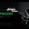 Склеиваемая пластиковая модель Мотоцикла Kawasaki Ninja H2R (Pre-colored Edition). Масштаб 1:9
