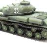 Готовая модель, советский тяжелый танк ИС-2 в масштабе 1:35