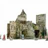 Модель из бумаги Руины замка, серия Средневековый город