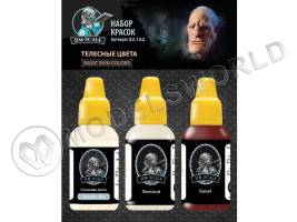 Набор акриловых красок Jim Scale "Телесные цвета" Basic Skin colors