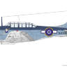 Склеиваемая пластиковая модель самолета SBD-5 Dauntless Масштаб 1:48