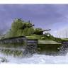 Склеиваемая пластиковая модель Советский тяжелый танк Т-100. Масштаб 1:35