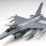 Склеиваемая пластиковая модель самолета F-16CJ Fighting Falcon. Масштаб 1:48