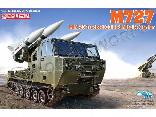 Склеиваемая пластиковая модель Зенитно-ракетный комплекс M727 MIM-23. Масштаб 1:35