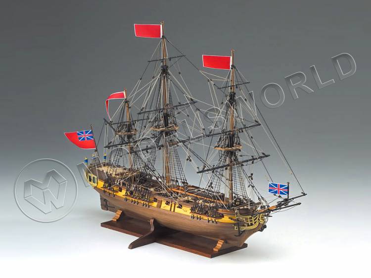 Набор для постройки модели корабля HMS GREYHOUND. Масштаб 1:100 - фото 1