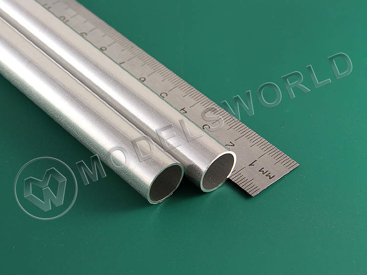 Алюминиевая трубка 14.2x0.7 мм, 1 шт - фото 1