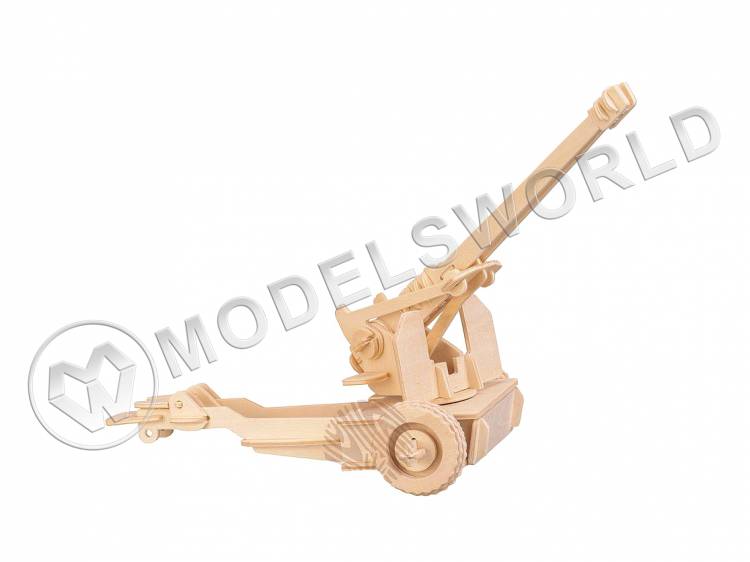 Сборная деревянная модель Пушка - фото 1