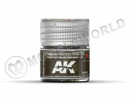 Акриловая лаковая краска AK Interactive Real Colors. Common Protective - ZO. 10 мл