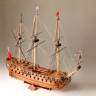 Набор для постройки модели корабля HMS NEPTUNE 50-пушечный британский корабль, конец 1700-х г. Масштаб 1:90