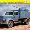 Склеиваемая пластиковая модель German 3t 4x2 Truck w/2cm FlaK 38 (2 in 1). Масштаб 1:35