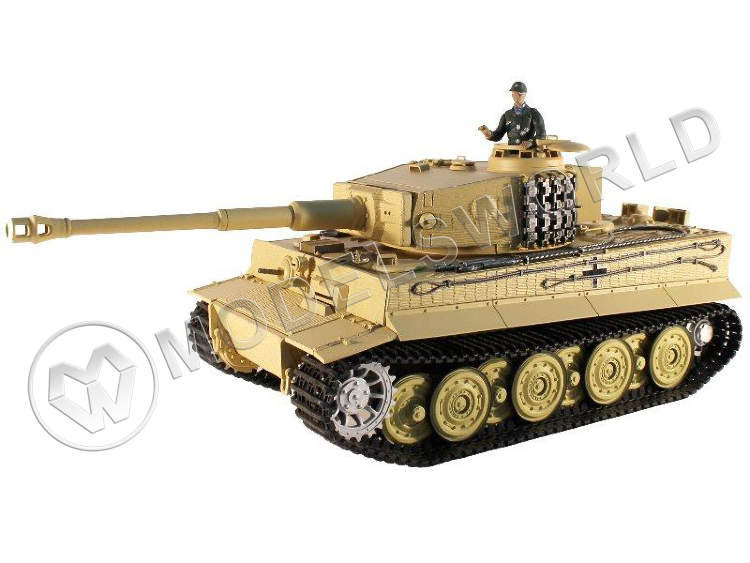 Радиоуправляемый танк Taigen German Tiger "Тигр" (Late version) 2.4GHz 1:16 - фото 1