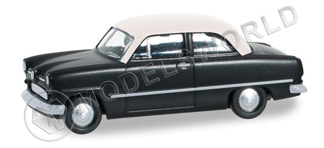 Модель автомобиля Ford Taunus "Weltkugel", черный. H0 1:87 - фото 1