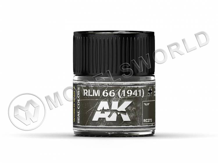 Акриловая лаковая краска AK Interactive Real Colors. RLM 66. 10 мл - фото 1