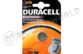 Батарейка Duracell 2016, 1 шт