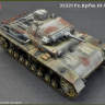 Склеиваемая пластиковая модель Средний танк Pz.Kpfw.III Ausf.B с экипажем. Масштаб 1:35