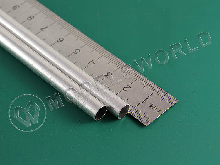 Тонкостенная алюминиевая трубка 7.1x0.35 мм, 1 шт - фото 1