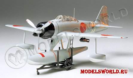 Склеиваемая пластиковая модель самолета Nishikisuisen (Rufe). Масштаб 1:48 - фото 1
