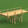 Набор для постройки модели Деревянный мост легкого класса Л. Масштаб 1:35