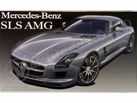 Склеиваемая пластиковая модель автомобиль Mercedes-Benz AMG SLS. Масштаб 1:24