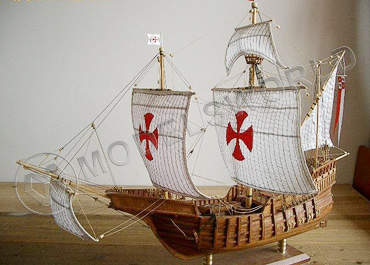 Набор для постройки модели корабля Santa Maria. Масштаб 1:50 - фото 1