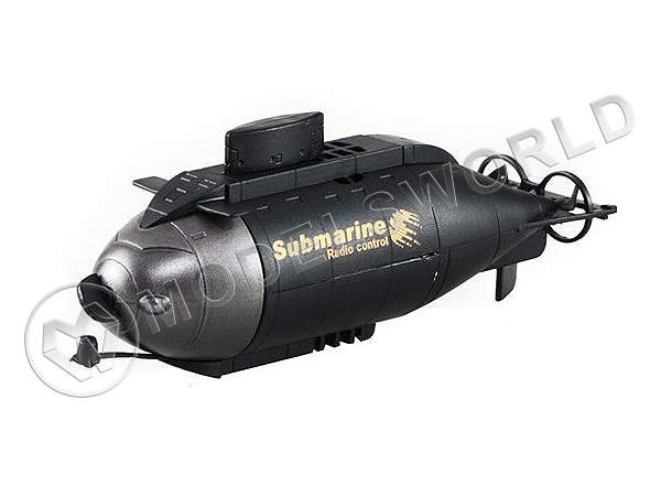 Радиоуправляемая модель подводная лодка Black Submarine - фото 1