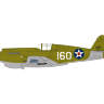 Склеиваемая пластиковая модель самолета  Curtiss P-40B Warhawk. Масштаб 1:48